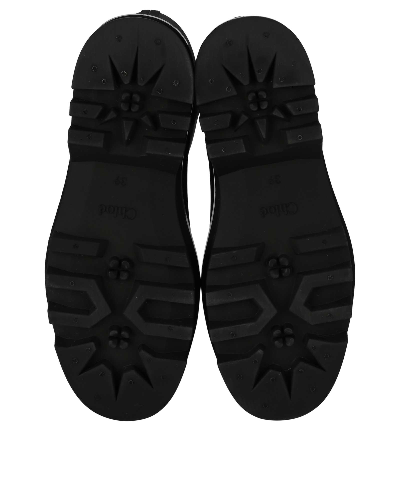 Chloe Ankle Length Rain Boots, &pound;250, Shoes, Black, Rubber, Top view