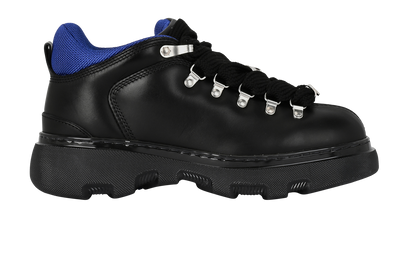 Burberry Trek Boot, &pound;320, Shoes, Black, Leather, Front view