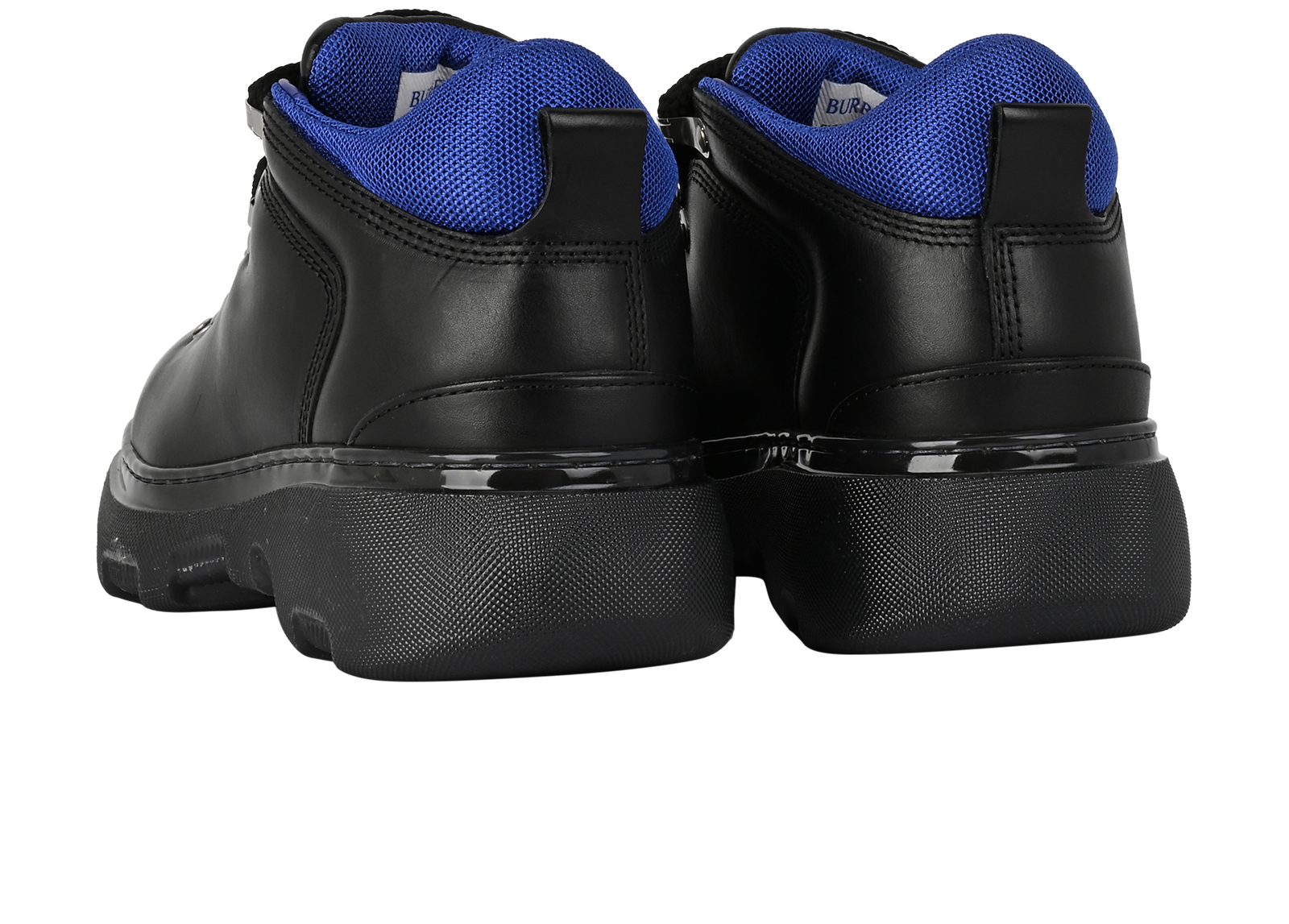 Burberry Trek Boot, &pound;320, Shoes, Black, Leather, Back view