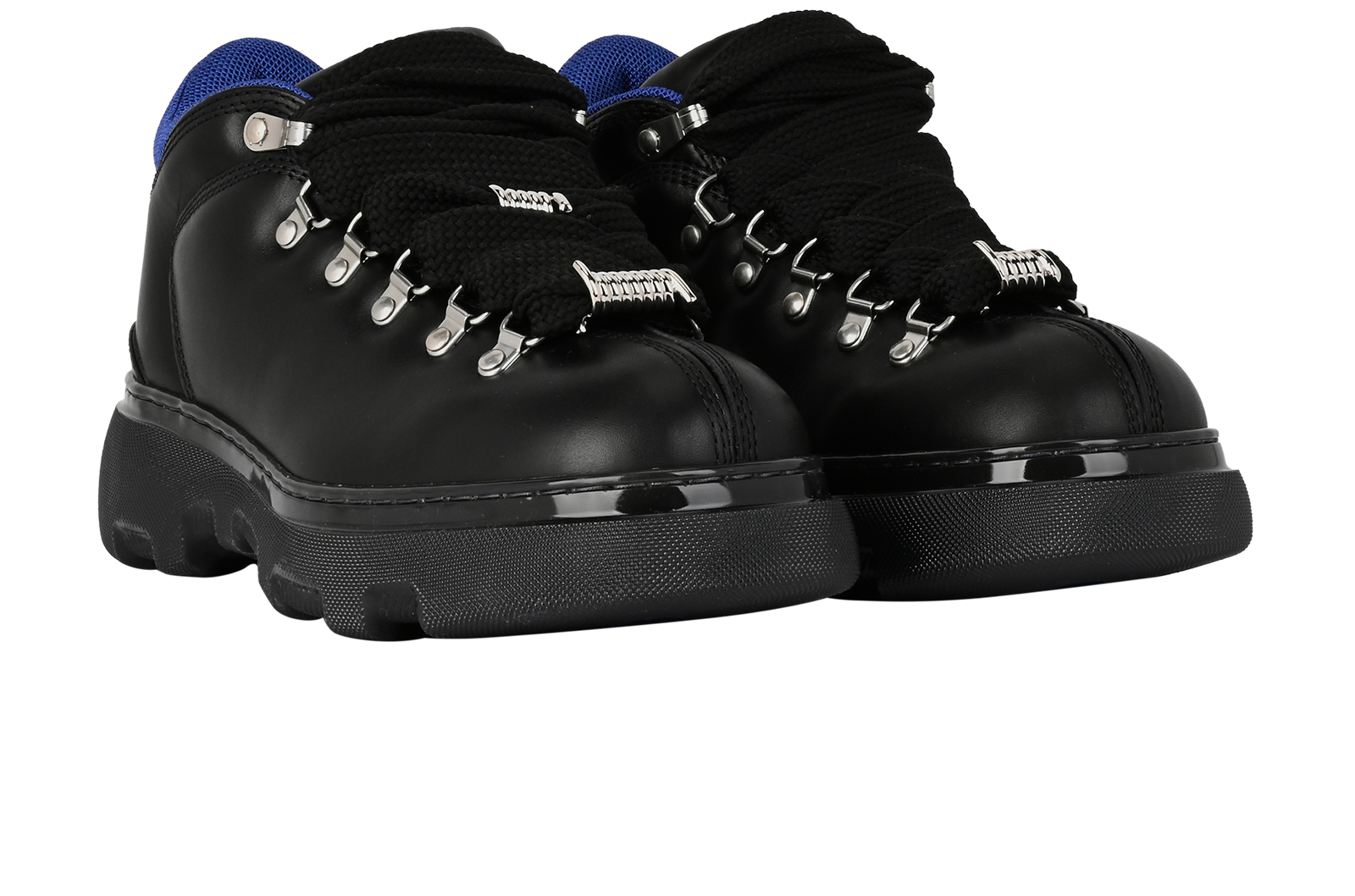 Burberry Trek Boot, &pound;320, Shoes, Black, Leather, Side view