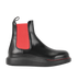 Alexander McQueen Chelsea Boots, £295, Shoes, Black/Red, Leather, Front view