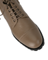 Manolo Blahnik Lugata Combat Boots, £280, Shoes, Taupe, Leather, Other view