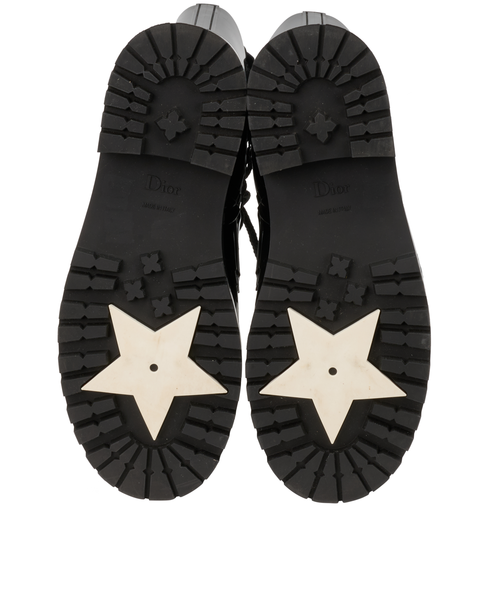 Christian Dior Diorcamp Combat Boots, &pound;350, Shoes, Black, Rubber, Top view