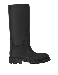 Burberry Marsh High Boots, Rubber, Black, UK9, DB/B, 3*