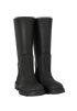 Burberry Marsh High Boots, £220, Shoes, Black, Rubber, Side view