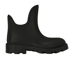 Burberry Marsh Low Rain Boots, Rubber, Black, UK3, DB/B, 3*
