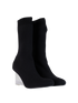 Alexander McQueen Shard Sock Boots, &pound;295, Shoes, Black, Nylon, Side view