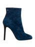 Chanel Ankle Boots, &pound;550, Shoes, Blue, Suede, Front view