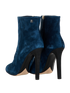 Chanel Ankle Boots, &pound;550, Shoes, Blue, Suede, Back view