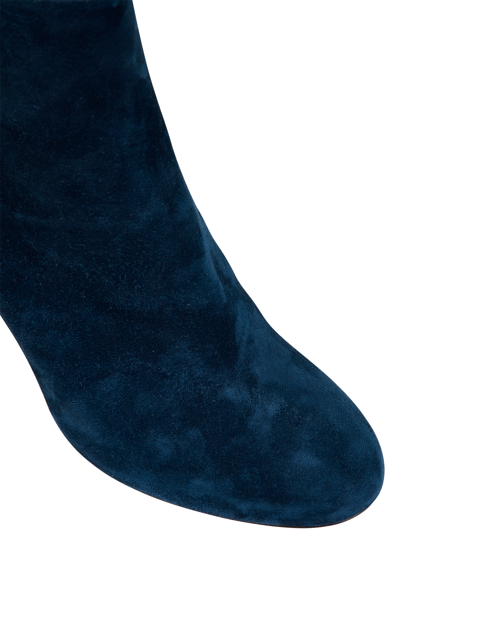 Chanel Ankle Boots, &pound;550, Shoes, Blue, Suede, Other view