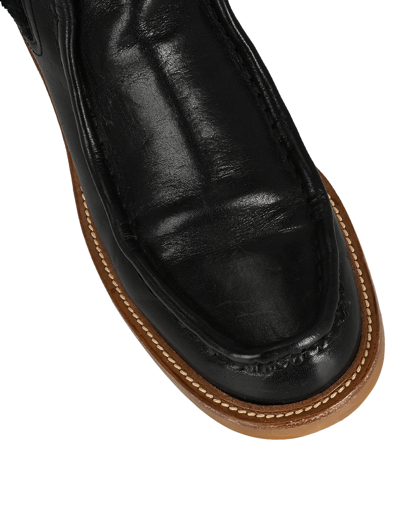 Chloe Chelsea Boots, &pound;190, Shoes, Black, Fabric/Leather, Other view