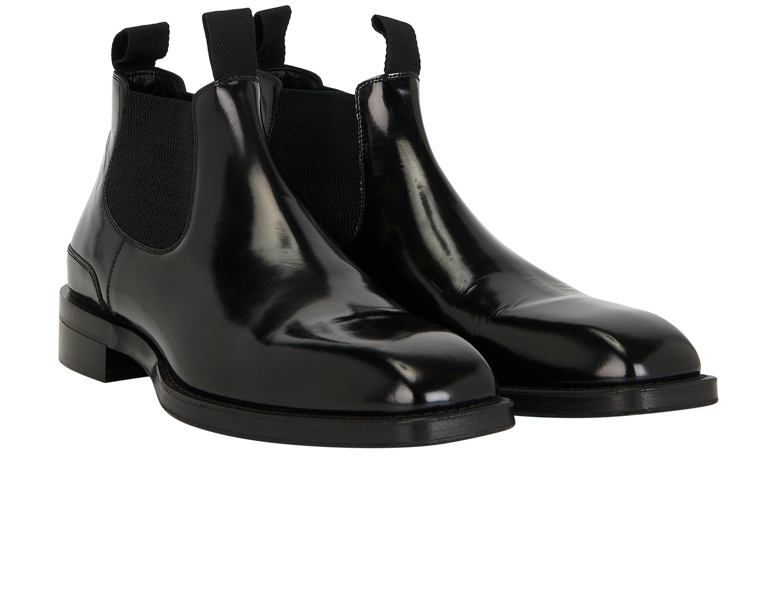 Burberry Chelsea Boots, &pound;220, Shoes, Black, Leather, Side view