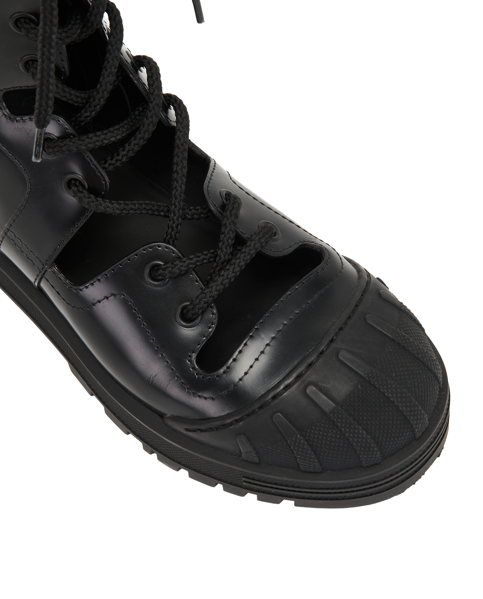 Christian Dior Bee Accent Combat Boots, &pound;395, Shoes, Black, Leather, Other view