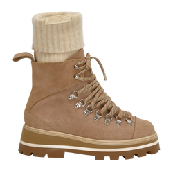 Jimmy Choo Chike Boots, Leather, Beige, UK3, 2*