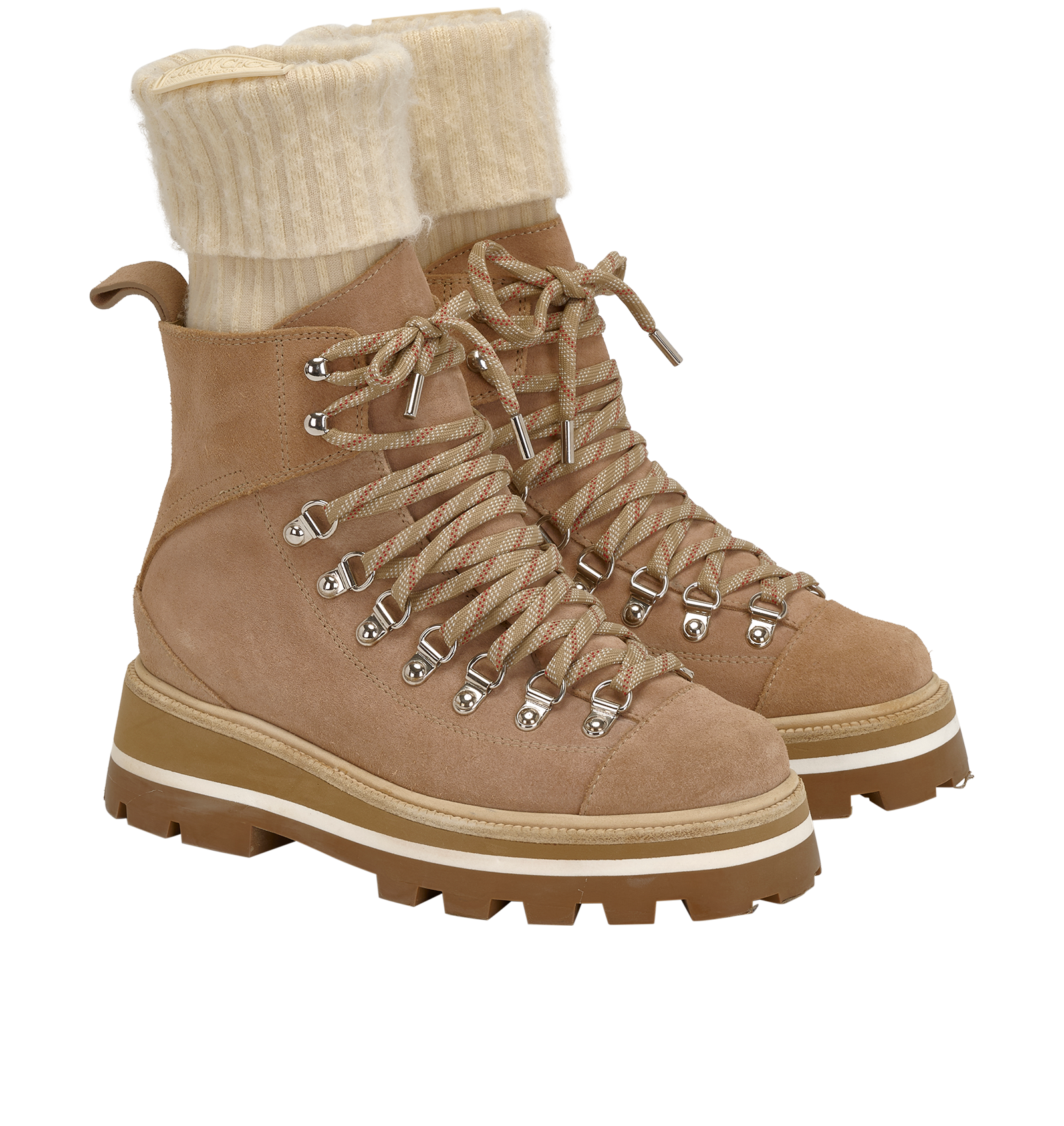 Jimmy Choo Chike Boots, &pound;390, Shoes, Beige, Leather, Side view