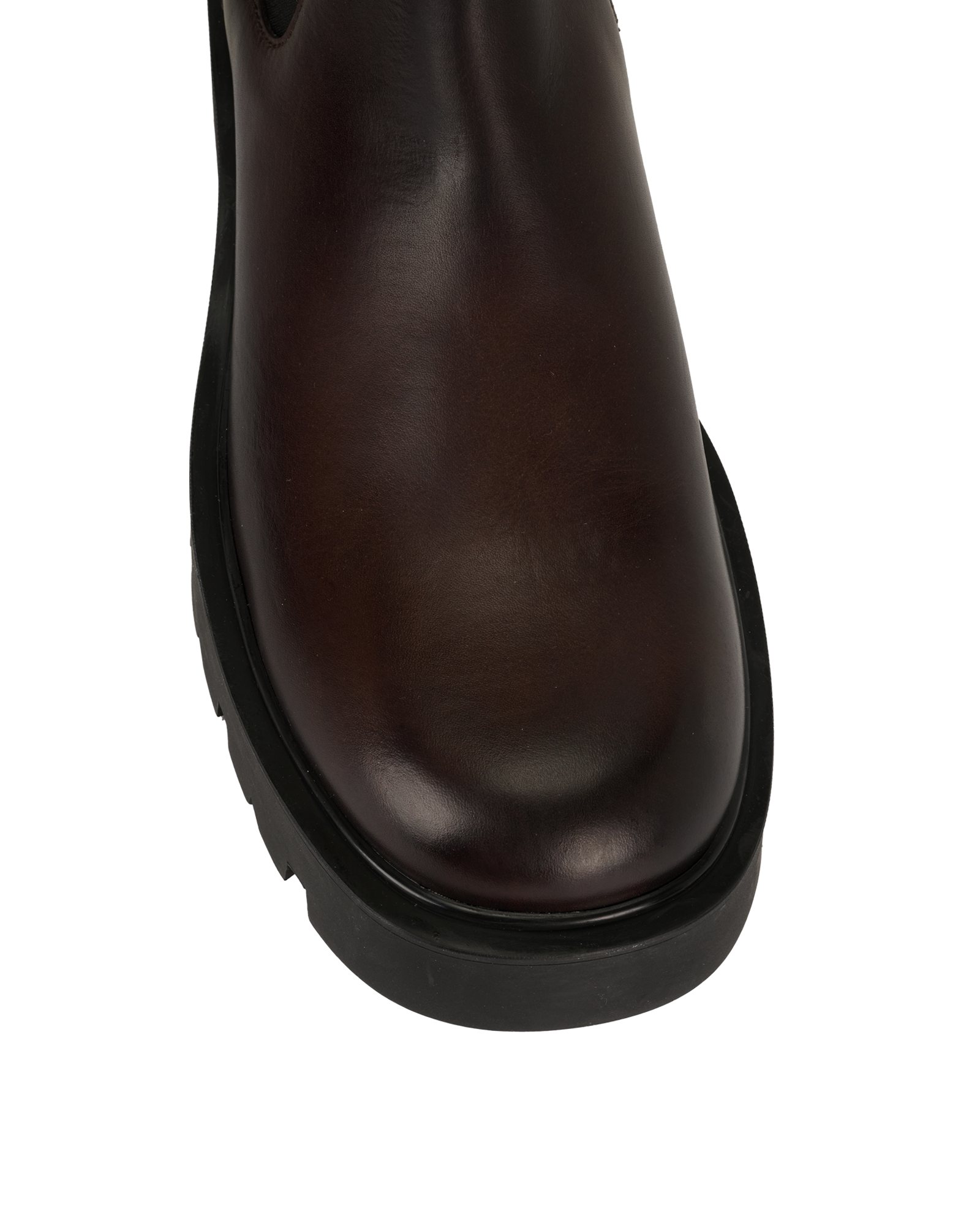 Prada Logo Chelsea Boots, &pound;595, Shoes, Brown, Leather, Other view