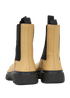 Burberry Creeper Chelsea Boots, &pound;220, Shoes, Beige, Leather, Back view