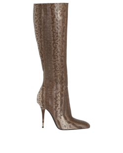 Saint Laurent Talia 110 Boots, Karung, Taupe, UK 5, B/DB, 3*