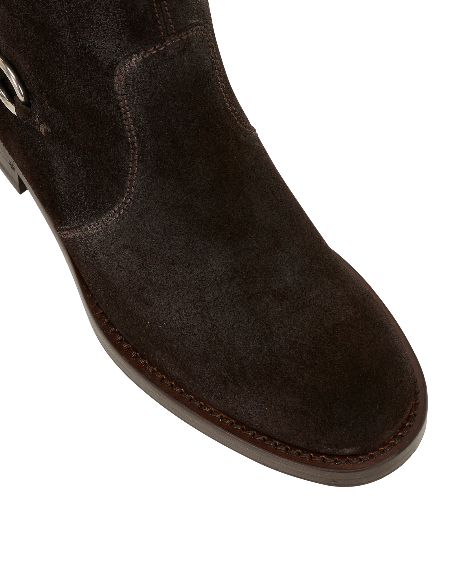 Gucci Horsebit Biker Boots, &pound;150, Shoes, Brown, Suede, Other view