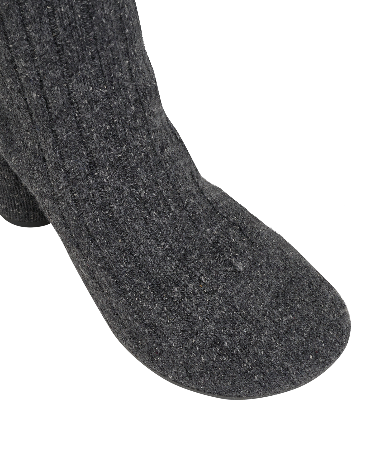 Bottega Veneta Sock Boots, &pound;350, Shoes, Grey, Wool, Other view