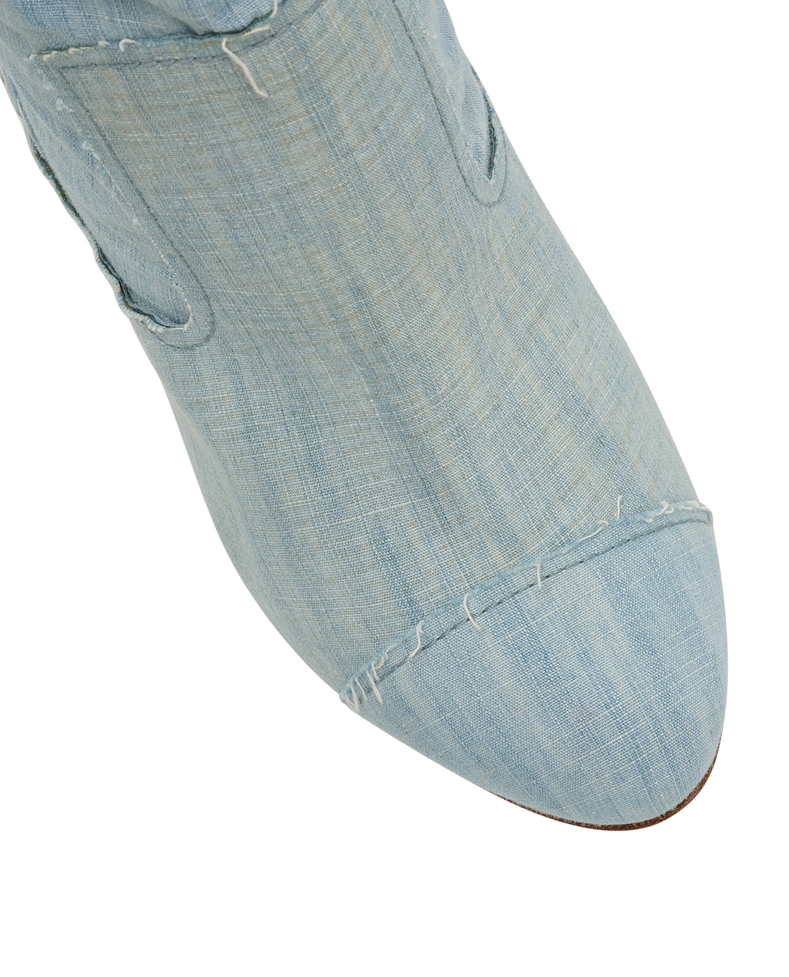 Chanel CC  Boots, &pound;450, Shoes, Blue, Denim, Other view