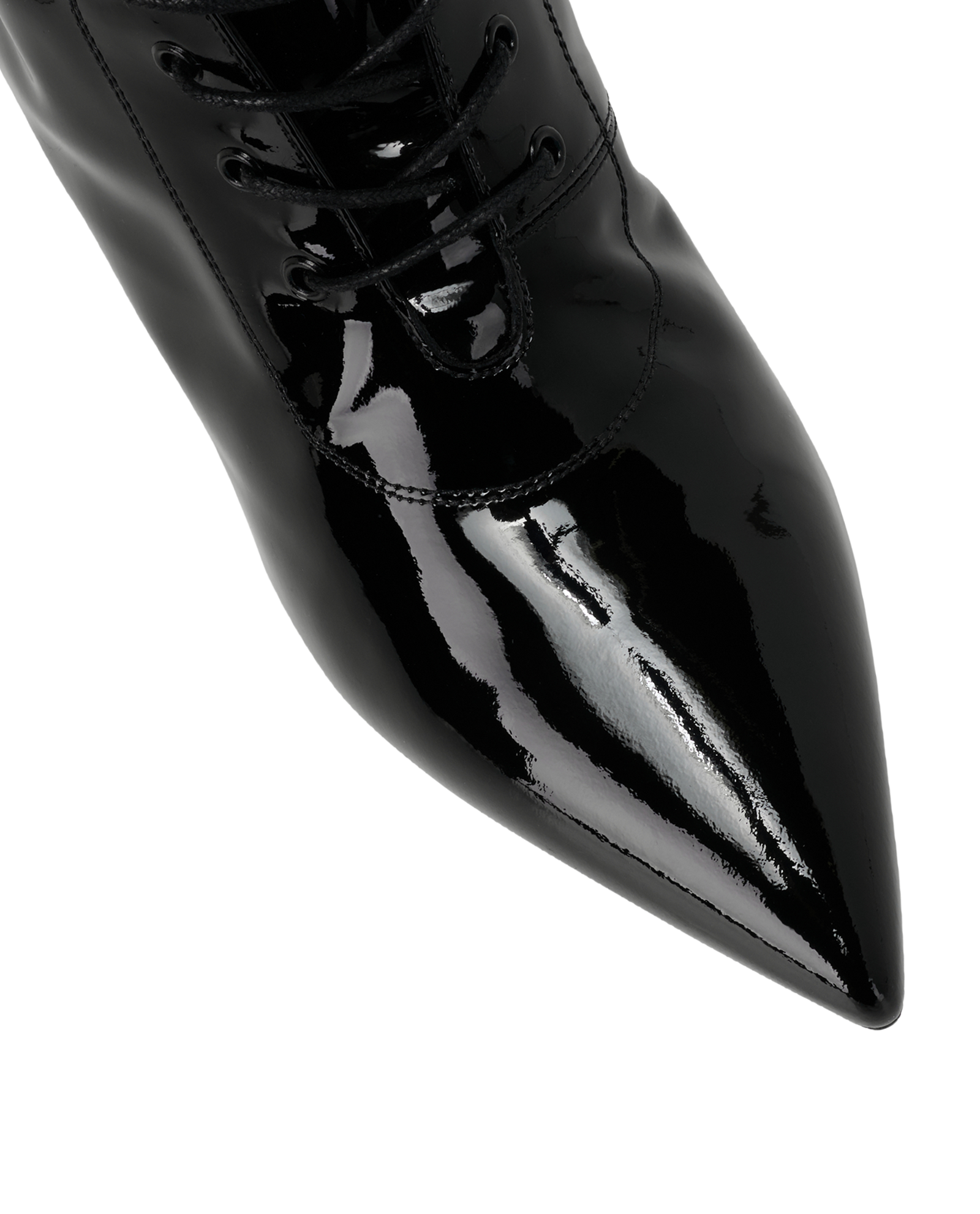 Saint Laurent Kitten Heels Ankle Boots, &pound;280, Shoes, Black, Leather, Other view