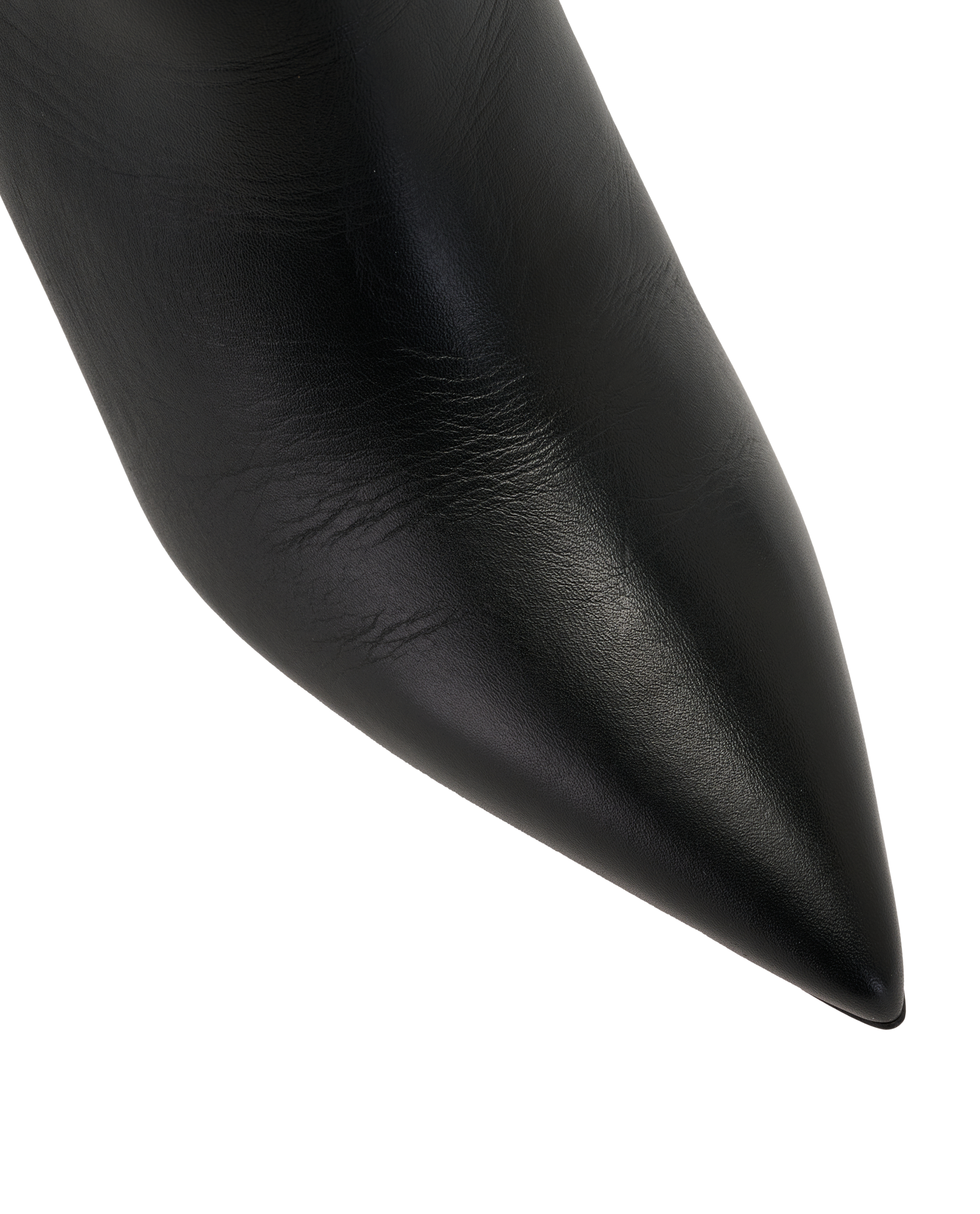 Christian Louboutin Chelsea Booty 85, &pound;490, Shoes, Black, Leather, Other view