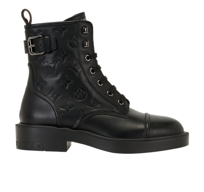 Louis Vuitton Citizen Ranger Boots, &pound;510, Shoes, Black, Leather, Front view