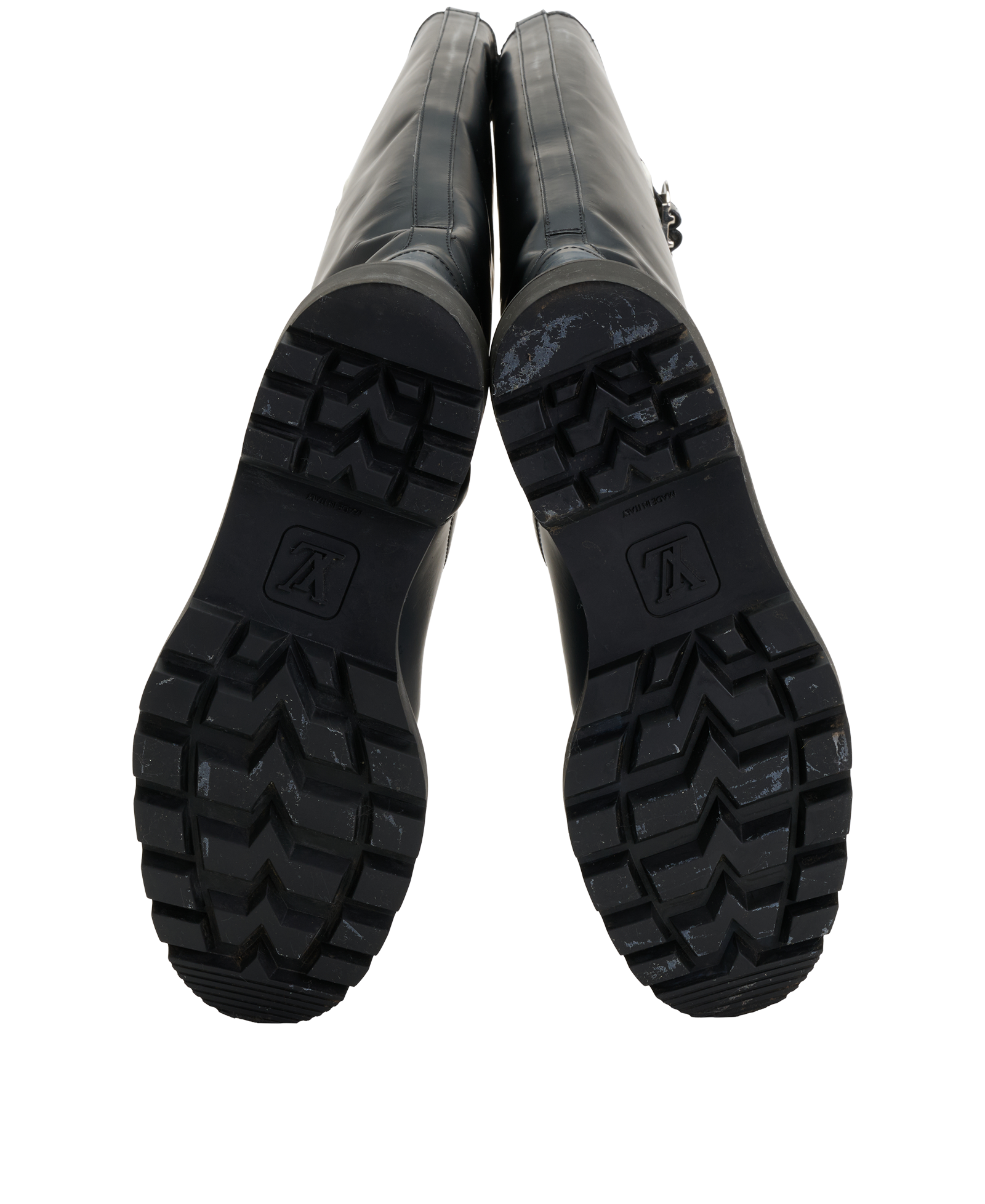 Louis Vuitton Wellies Logo, &pound;550, Shoes, Black, Rubber, Top view