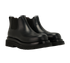 Bottega Veneta Lug Chelsea Ankle Boots, &pound;290, Shoes, Black, Leather, Side view