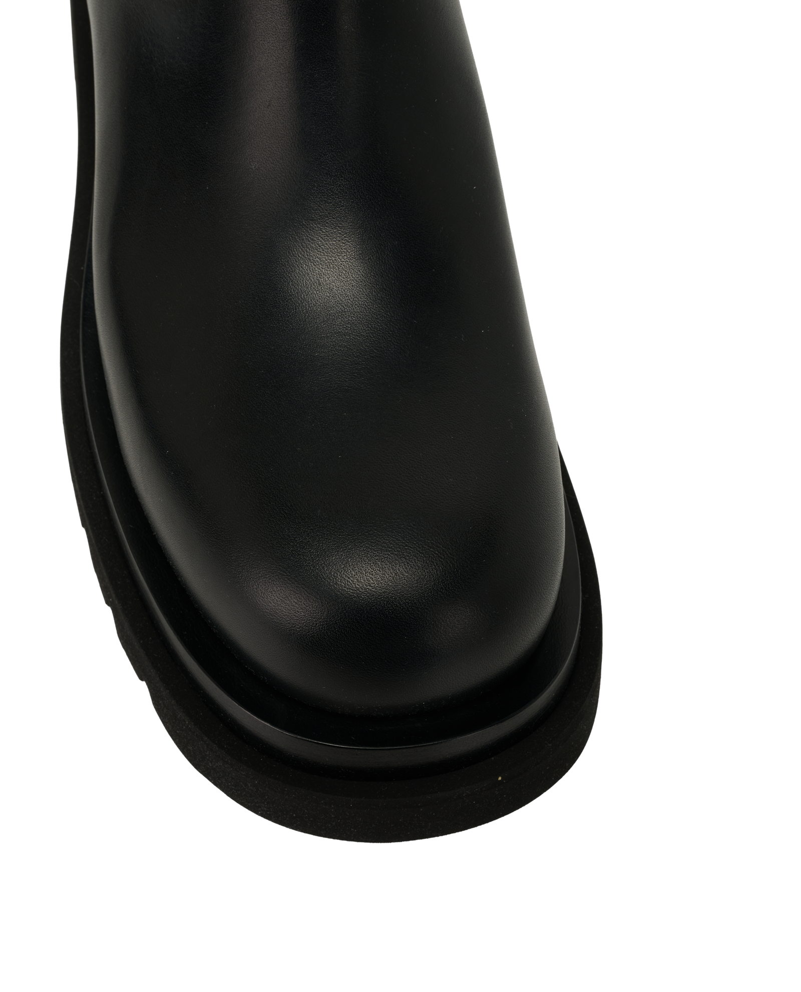 Bottega Veneta Lug Chelsea Ankle Boots, &pound;290, Shoes, Black, Leather, Other view