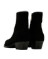 Saint Laurent Lukas Boots, &pound;390, Shoes, Black, Suede, Back view