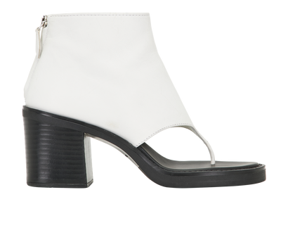 Miu Miu Thong Boots, &pound;195, Shoes, White, Leather, Front view