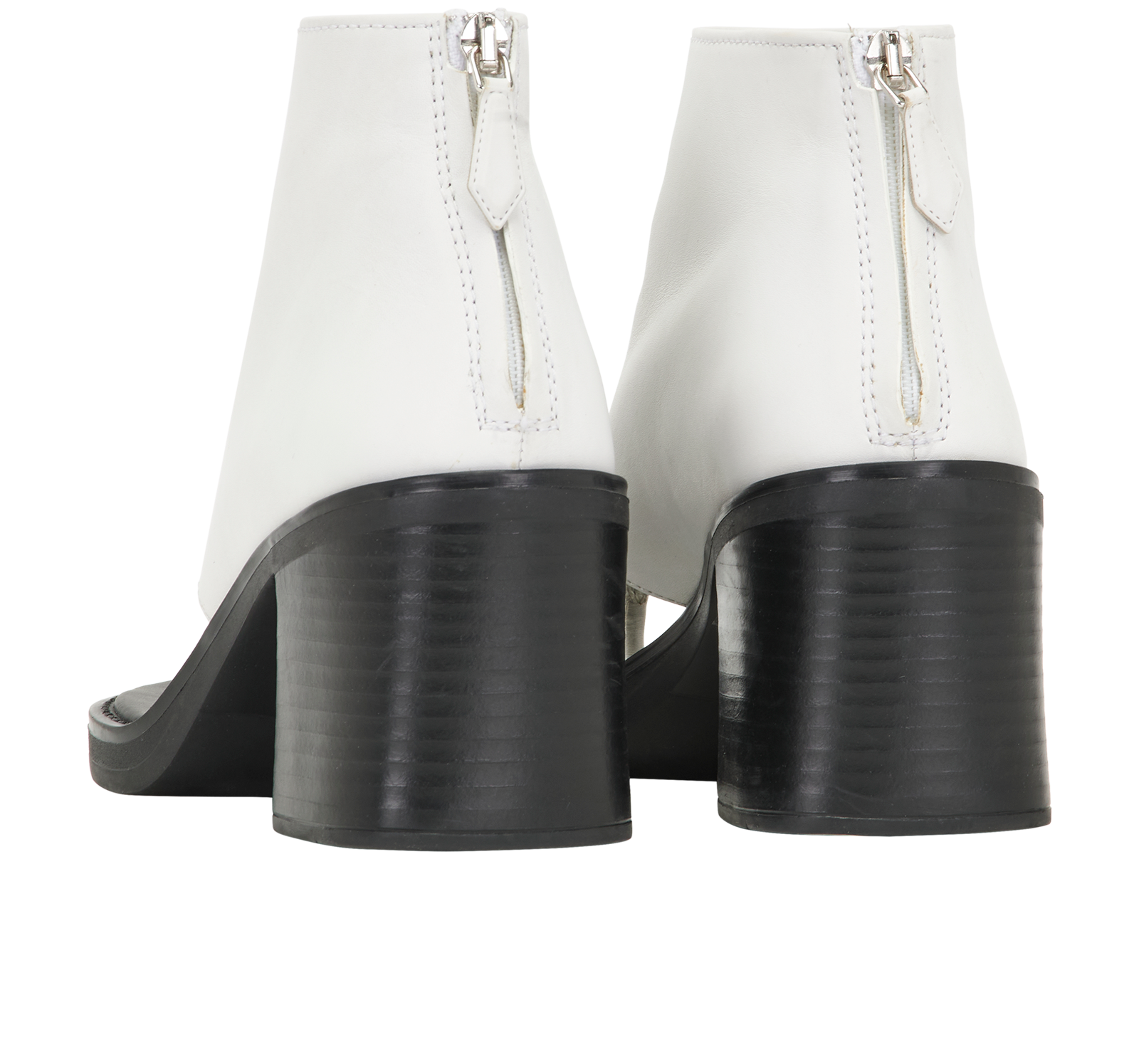 Miu Miu Thong Boots, &pound;195, Shoes, White, Leather, Back view