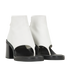 Miu Miu Thong Boots, &pound;195, Shoes, White, Leather, Side view