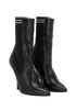 Fendi Sock Boots, &pound;295, Shoes, Black, Leather, Side view