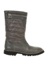 Chanel Coco Cocoon Biker Boots, &pound;450, Shoes, Grey, Leather, Front view