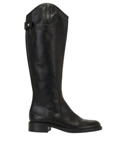 Gucci Knee High Boots, Leather, Black, UK8, DB/B, 2*