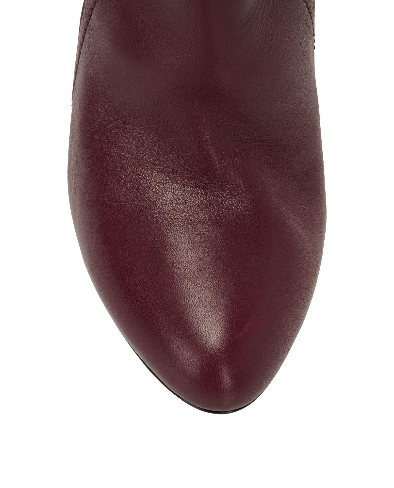 Christian Dior Heeled Boots, &pound;275, Shoes, Burgundy, Leather, Other view