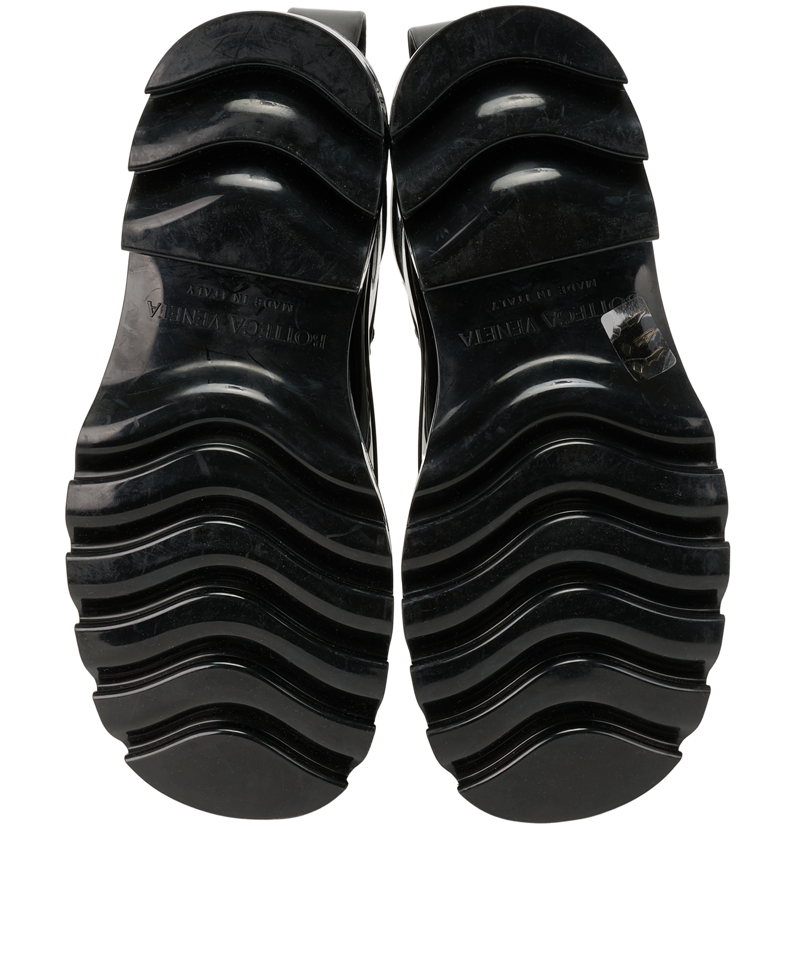 Bottega Veneta Stride Rain Boots, &pound;150, Shoes, Black, Rubber, Top view