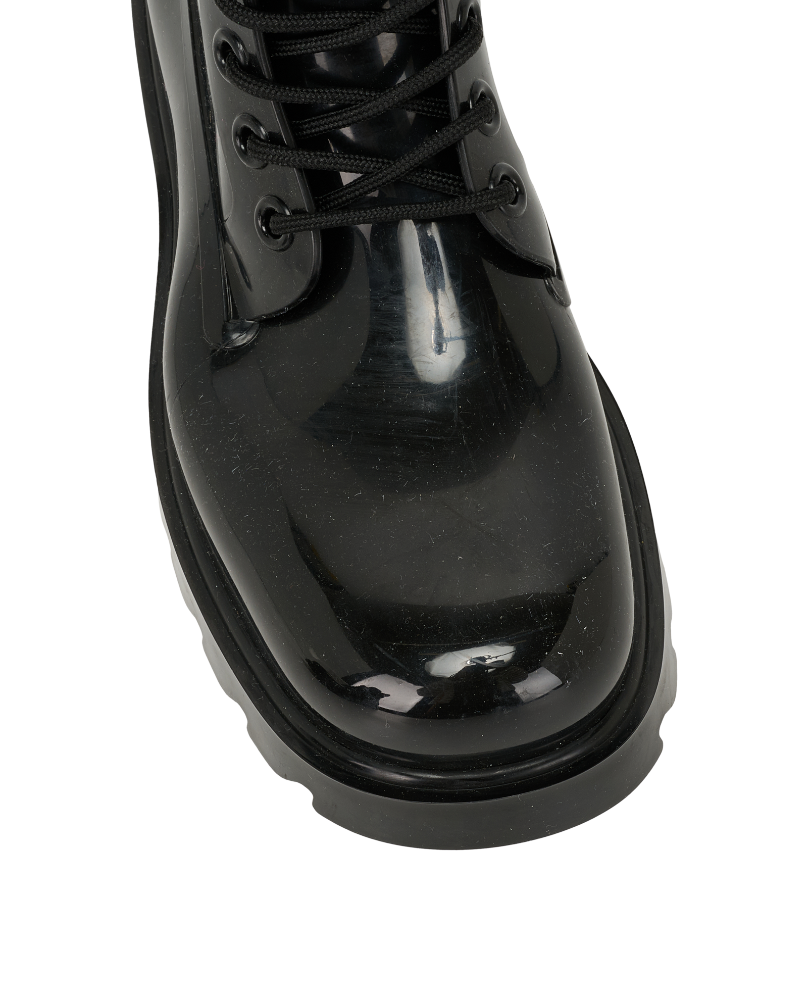 Bottega Veneta Stride Rain Boots, &pound;150, Shoes, Black, Rubber, Other view