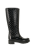 Louis Vuitton Monogram Splash Rainboots, &pound;295, Shoes, Black, Rubber, Front view