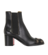 Christian Louboutin Otaboo Boots, &pound;450, Shoes, Black, Leather, Front view
