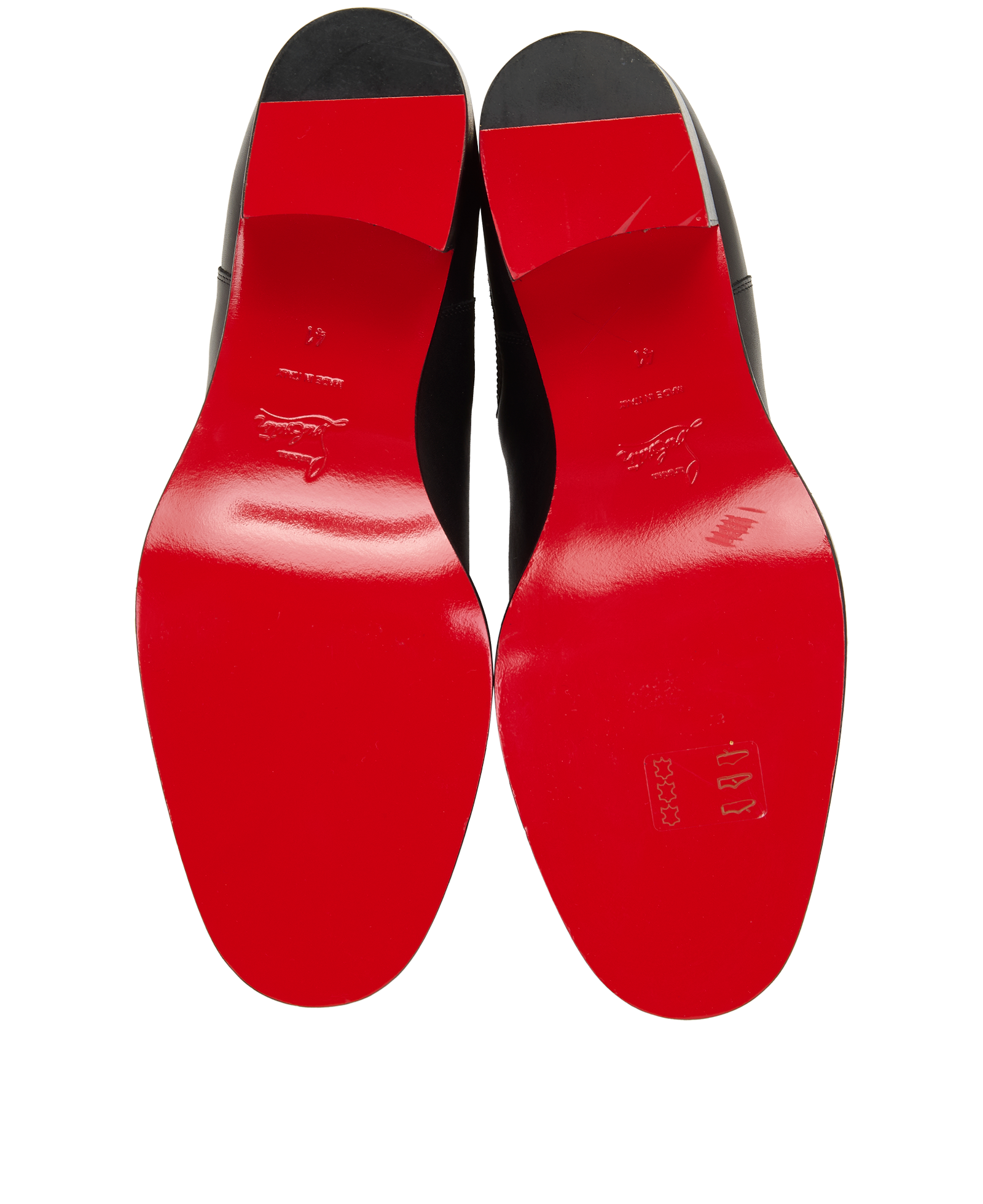 Christian Louboutin Otaboo Boots, &pound;450, Shoes, Black, Leather, Top view