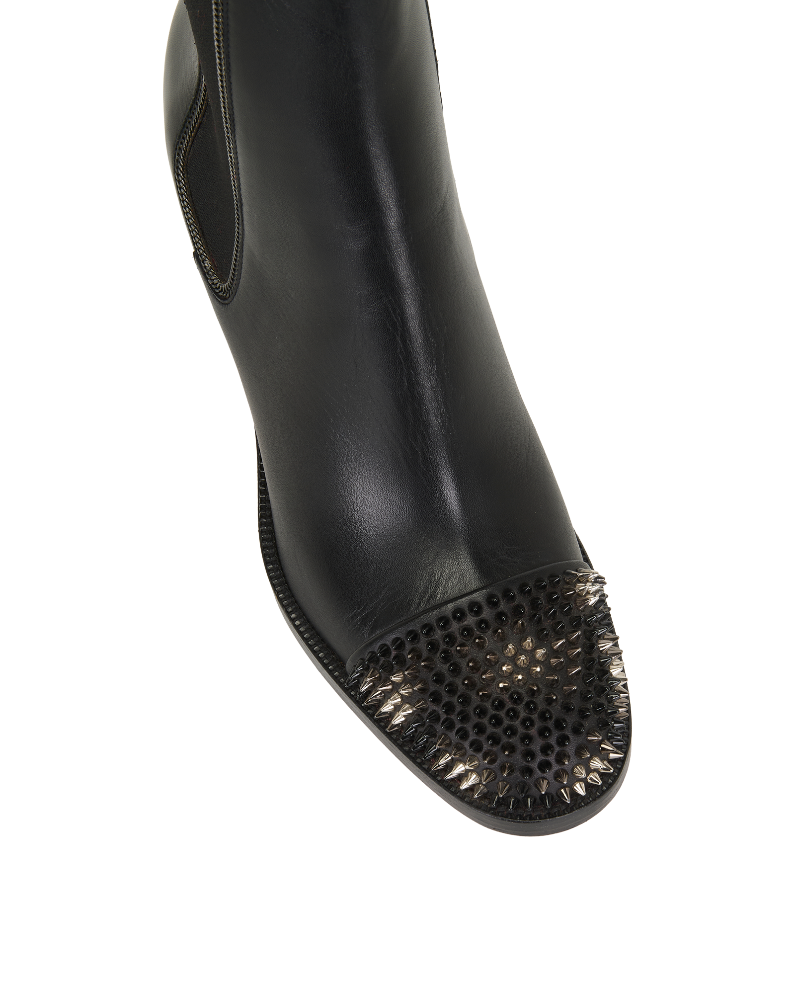 Christian Louboutin Otaboo Boots, &pound;450, Shoes, Black, Leather, Other view