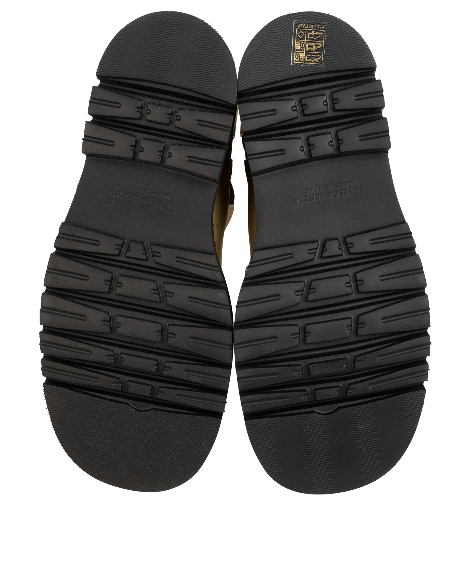 Bottega Veneta Lug Boots, &pound;250, Shoes, Beige/Black, Leather, Top view