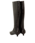 Toteme Croc Embossed Boots, &pound;375, Shoes, Brown, Croc Embossed/Leather, Back view