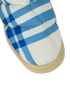 Burberry Check Pillow Boots, £210, Shoes, Blue, Polyester Mix, Other view
