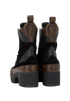Louis Vuitton Laureate Desert Boots, &pound;595, Shoes, Brown, Canvas/Suede, Back view