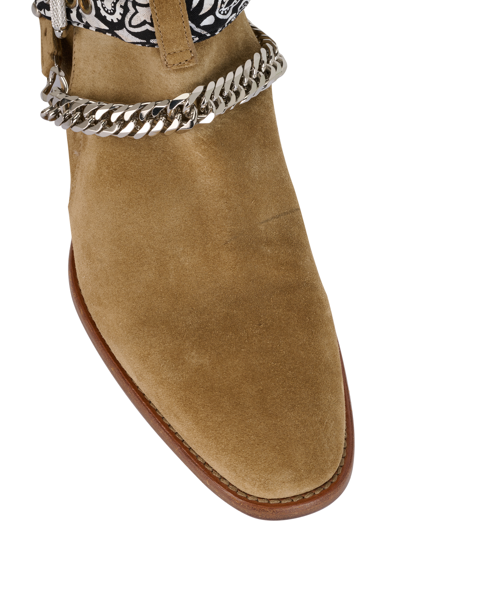 Amiri Bandana Boots, &pound;490, Shoes, Brown, Suede, Other view